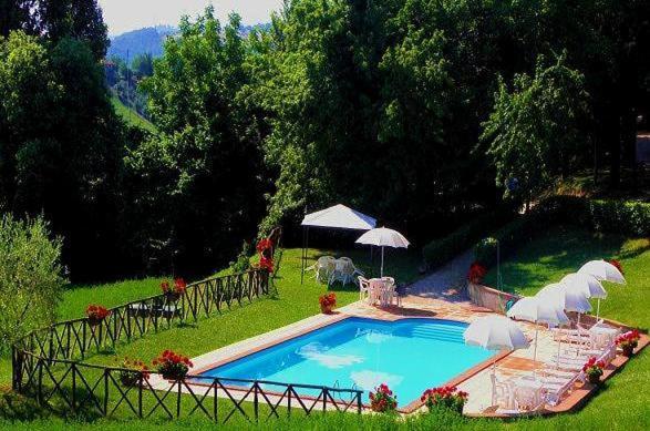 Aurora Villa Gubbio Bagian luar foto